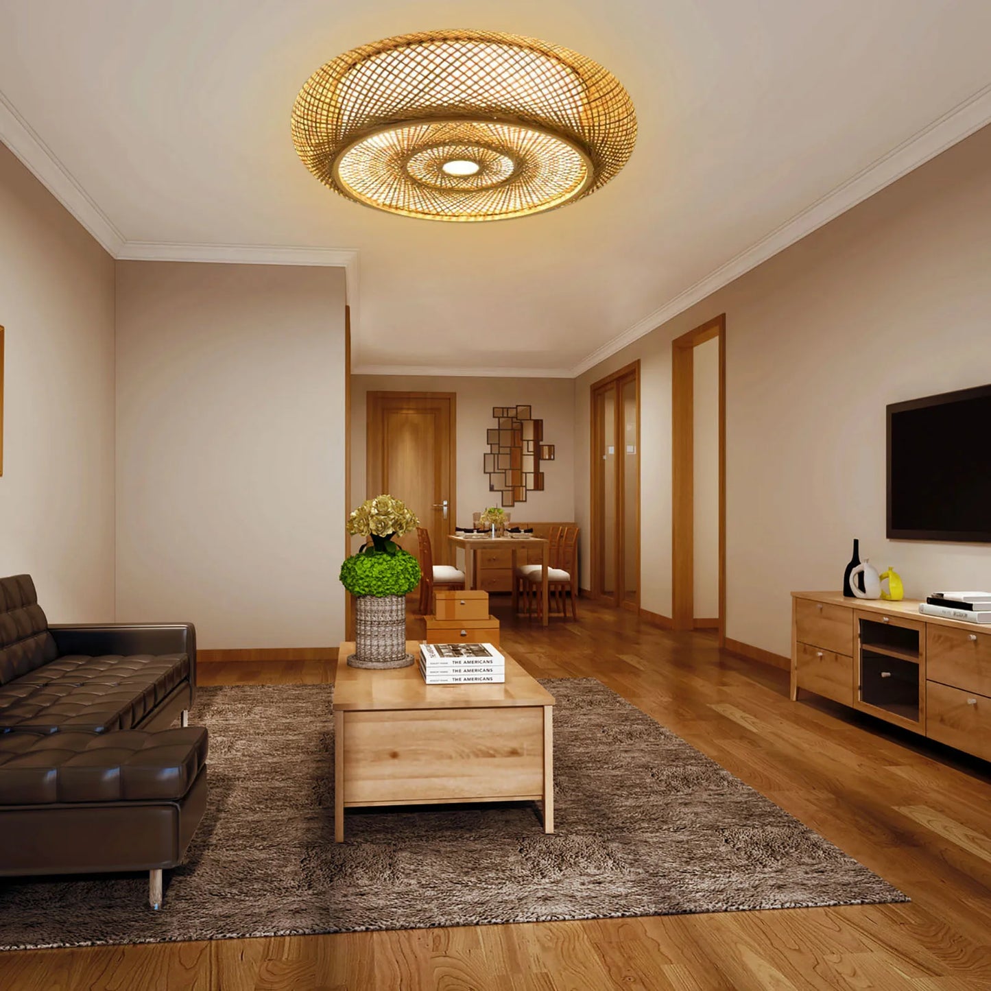 BambooAura - Zen bamboe hanglamp