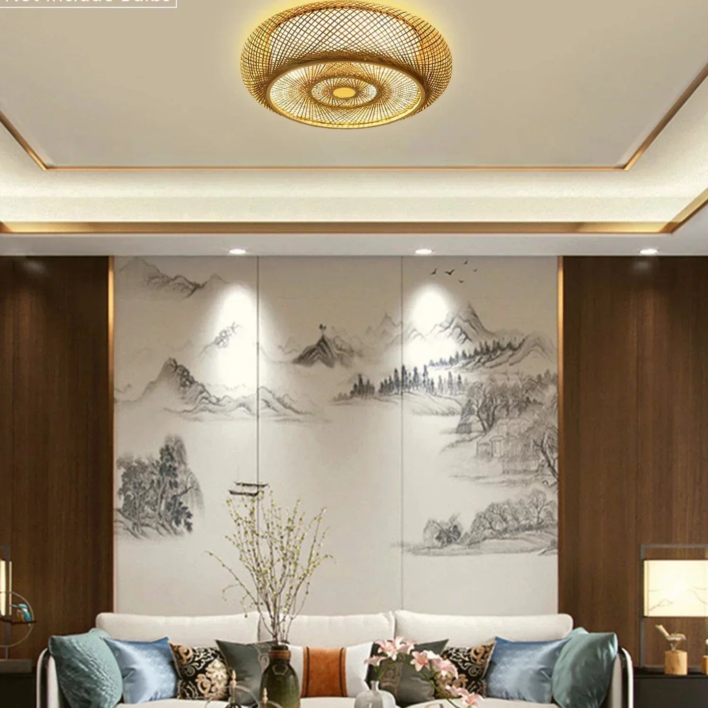 BambooAura - Zen bamboe hanglamp