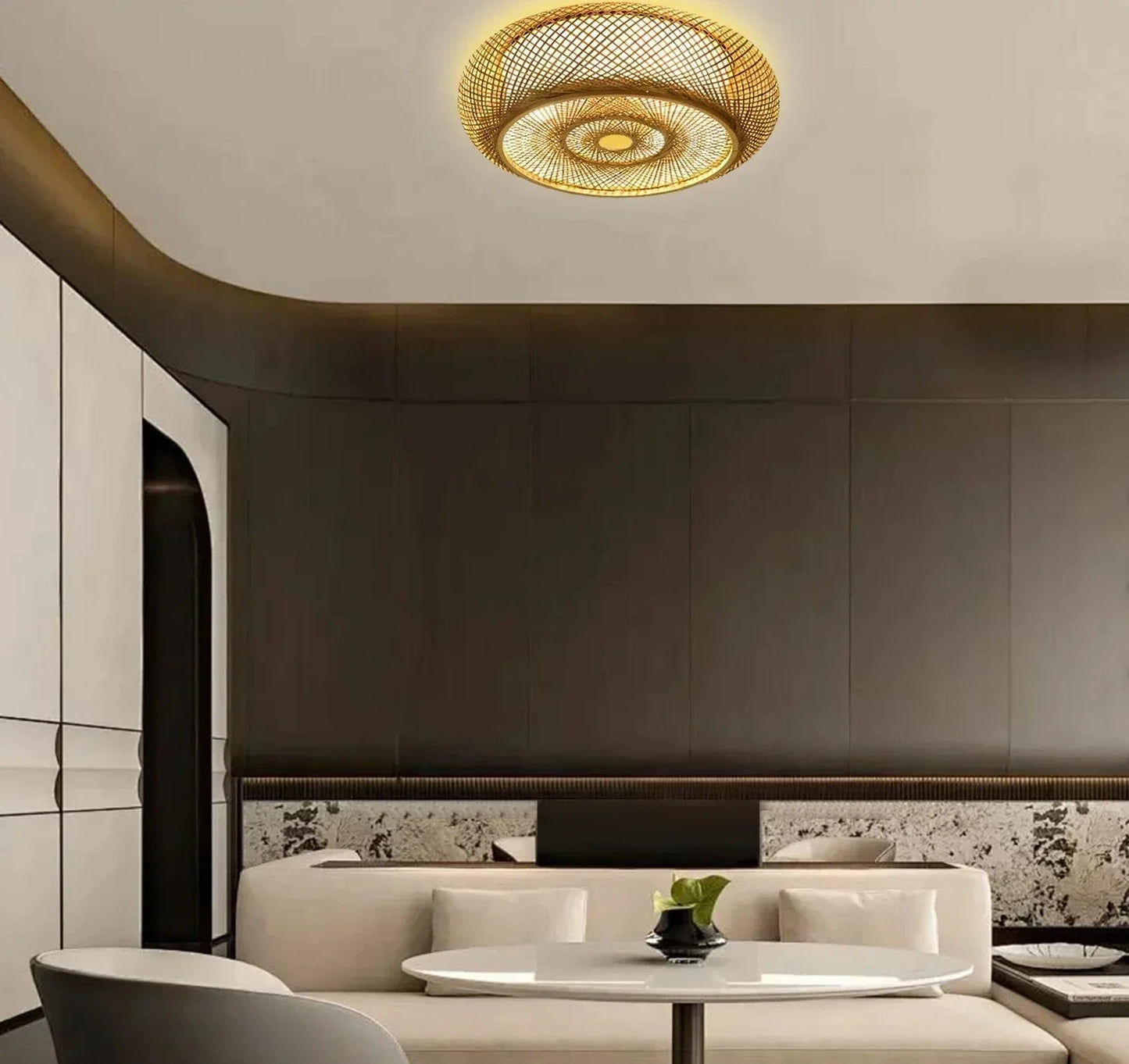 BambooAura - Zen bamboe hanglamp