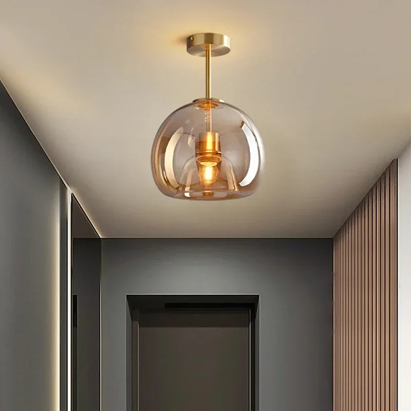 Transparence - Doorzichtig Glazen Plafondlamp