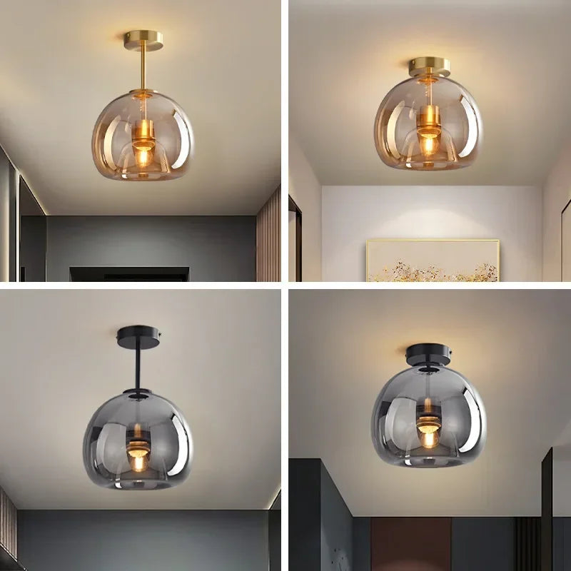 Transparence - Doorzichtig Glazen Plafondlamp
