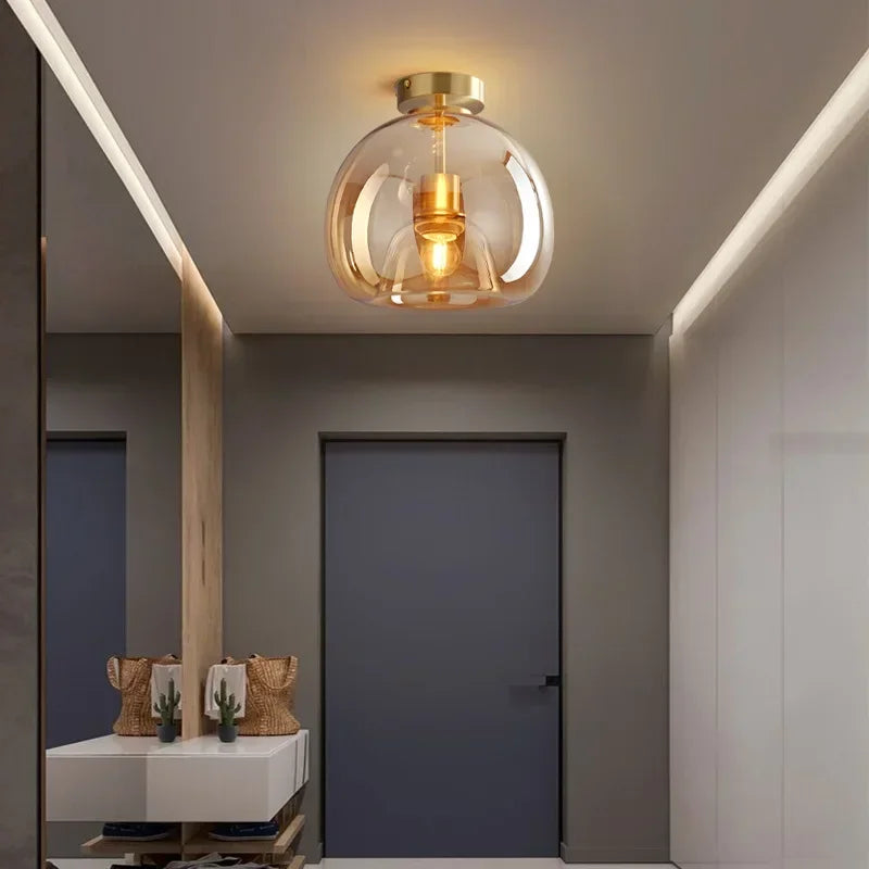 Transparence - Doorzichtig Glazen Plafondlamp