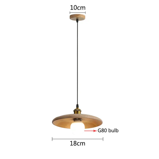 NordicNook - Scandinavische Houten Hanglamp