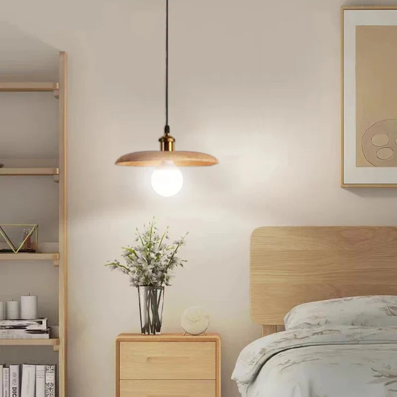 NordicNook - Scandinavische Houten Hanglamp