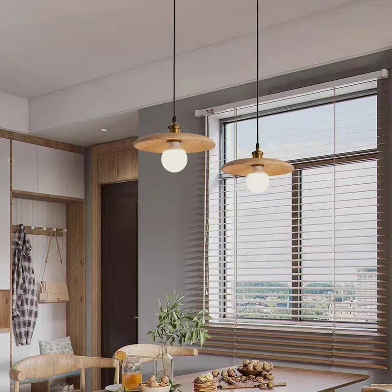 NordicNook - Scandinavische Houten Hanglamp