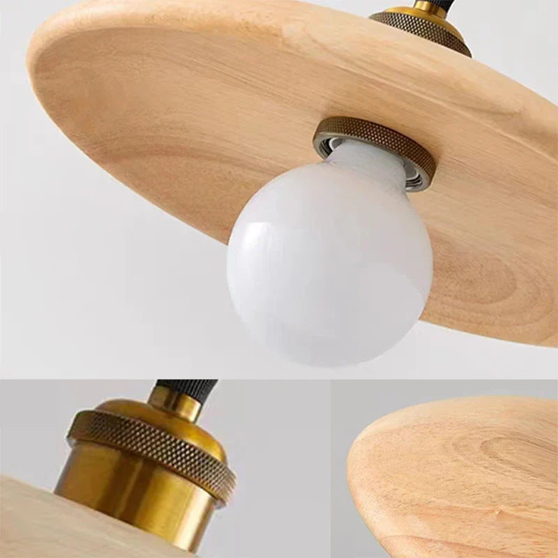 NordicNook - Scandinavische Houten Hanglamp