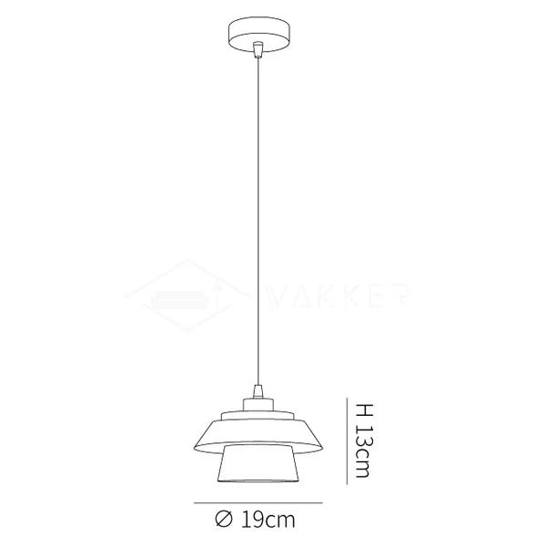Glasnova - Moderne LED Wandlamp van Glas