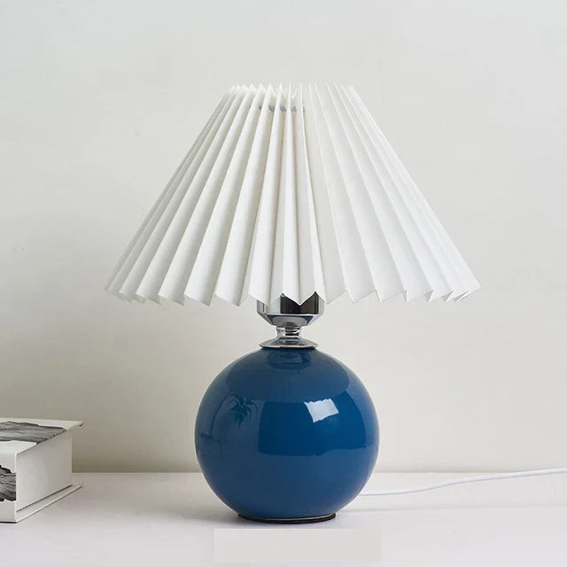 PleatAntique - Vintage Geplooid Tafellamp