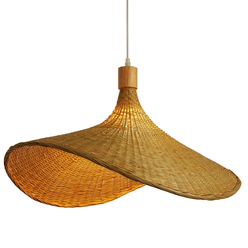 EcoLoom - Bamboe Gevlochten Hanglamp