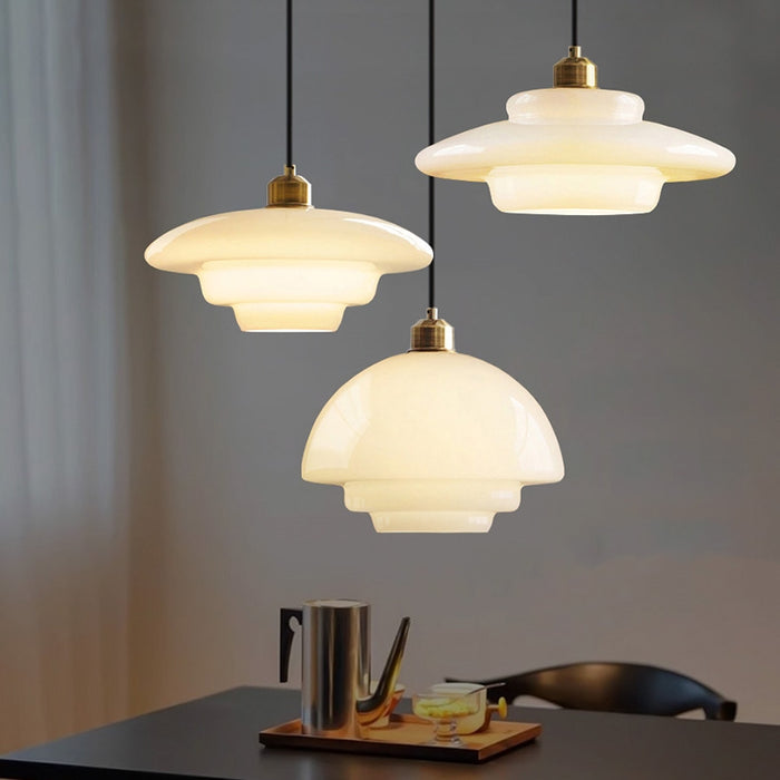 Ivorylight – Ivoor Glazen Hanglamp