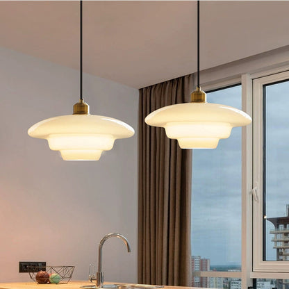 Ivorylight – Ivoor Glazen Hanglamp