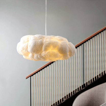 Minori Design Cloud LED Hanglamp PVC/Katoen Wit