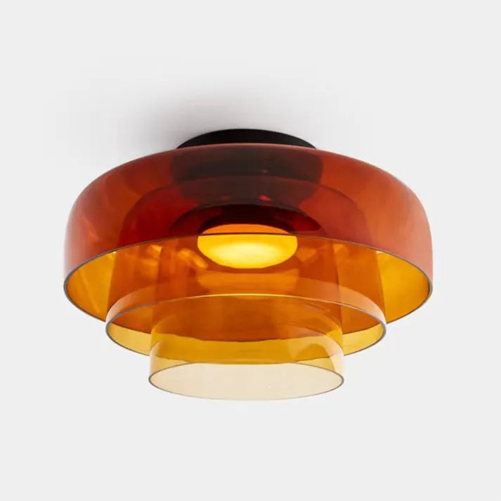 GlassLuxe – Middeleeuwse Plafondlamp