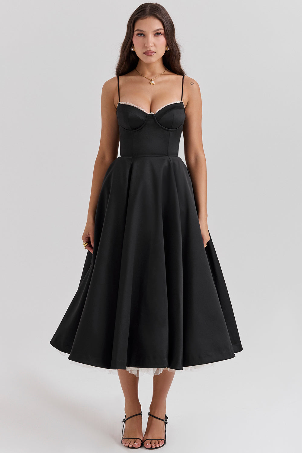 Faustina - Sophisticated Midi-jurk voor Vrouwen