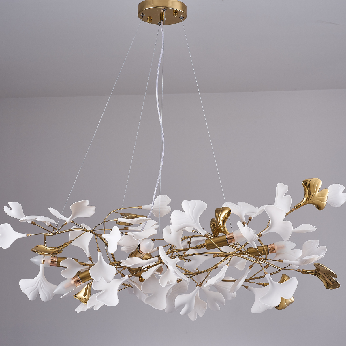 OliviaLeaf - Elegante hanglamp in ginkgo-vorm