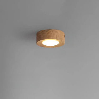 WoodBeam - LED walnoot plafondlamp