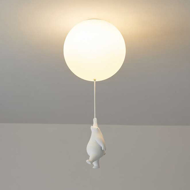 SkyDream - Hanglamp voor Kinderen met Beer en Ballon