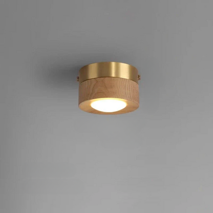 WoodBeam - LED walnoot plafondlamp