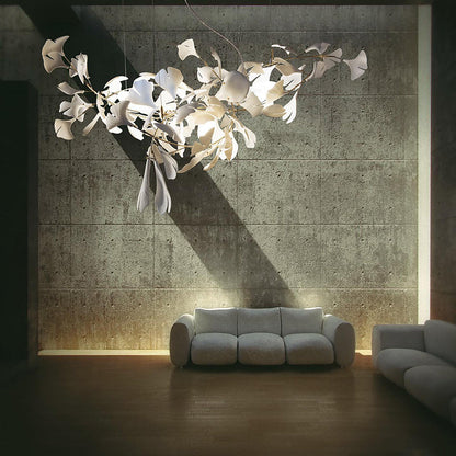 OliviaLeaf - Elegante hanglamp in ginkgo-vorm