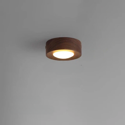 WoodBeam - LED walnoot plafondlamp