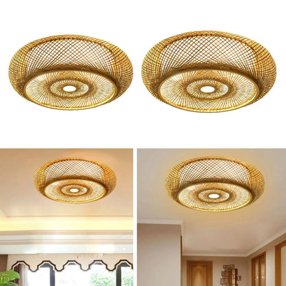 BambooAura - Zen bamboo hanging lamp