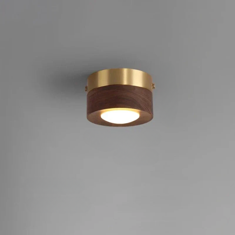 WoodBeam - LED walnoot plafondlamp