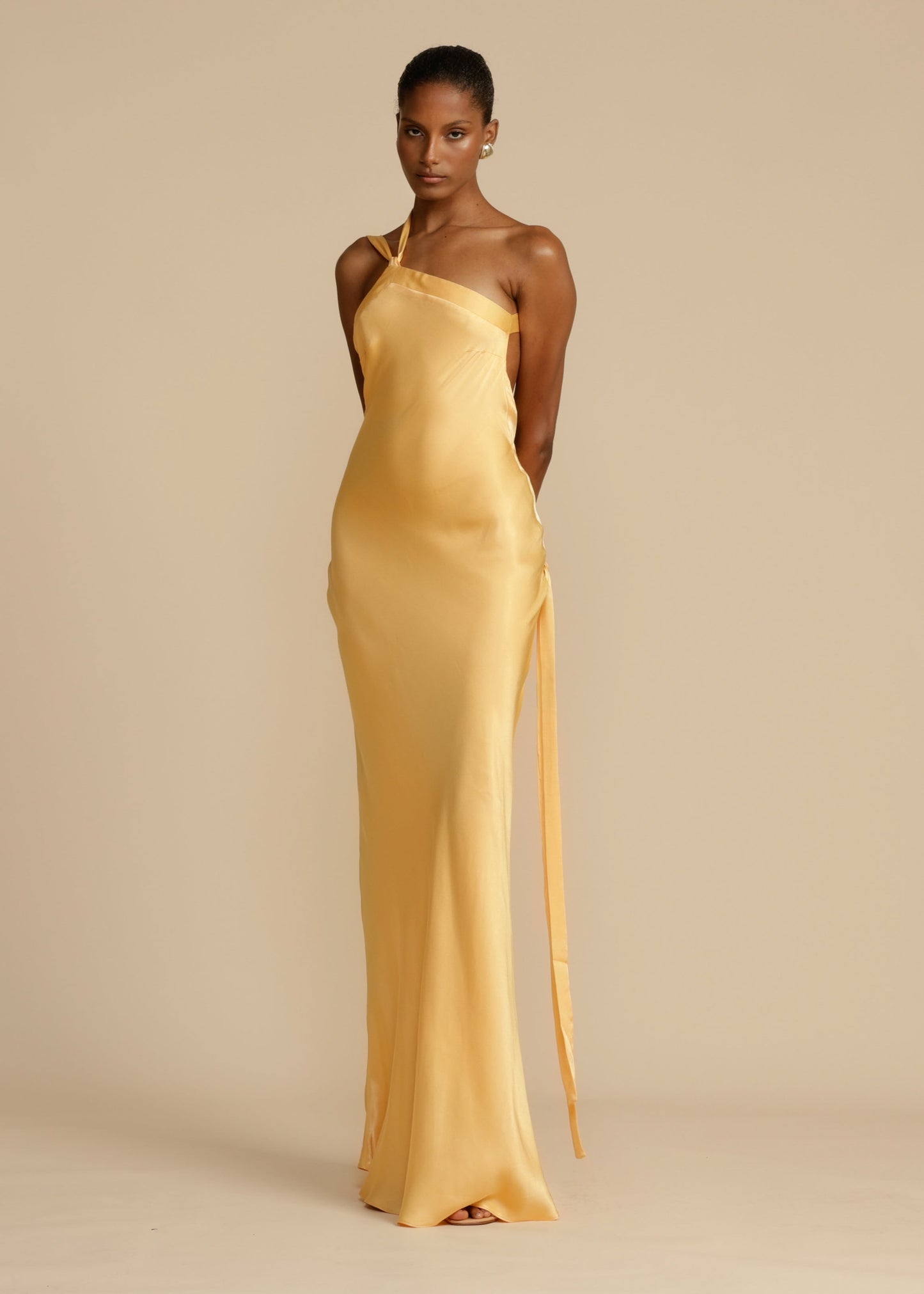 Azura - Elegante One-Shoulder Jurk voor Vrouwen