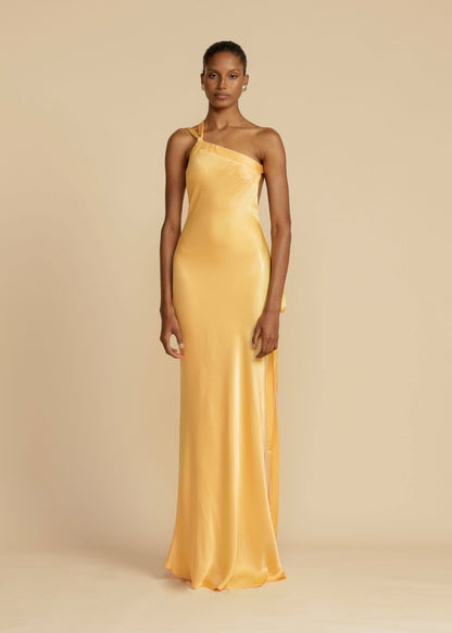 Azura - Elegante One-Shoulder Jurk voor Vrouwen