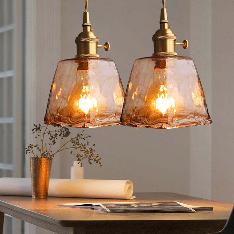 Vintagea - LED Retro Hanglamp in Goud Metaal