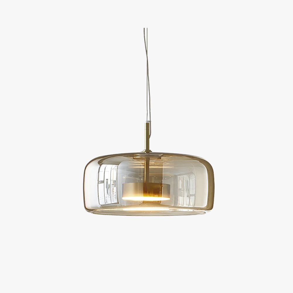 Retroluxe - Retro Hanglamp met Amber Licht