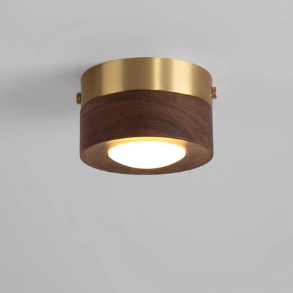 WoodBeam - LED walnoot plafondlamp