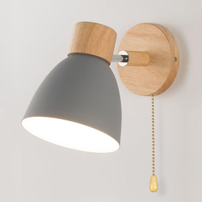 Yadiel - Scandinavische houten wandlamp