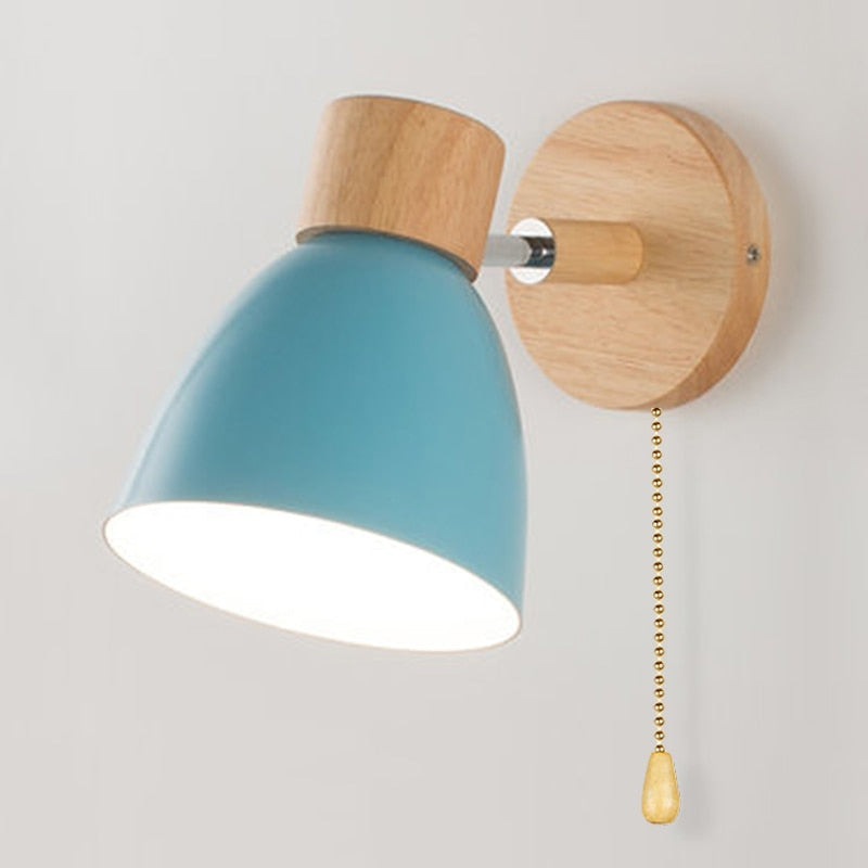 Yadiel - Scandinavische houten wandlamp