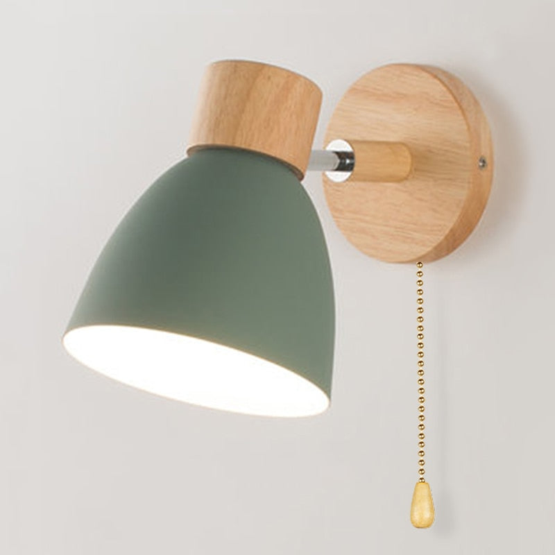 Yadiel - Scandinavische houten wandlamp