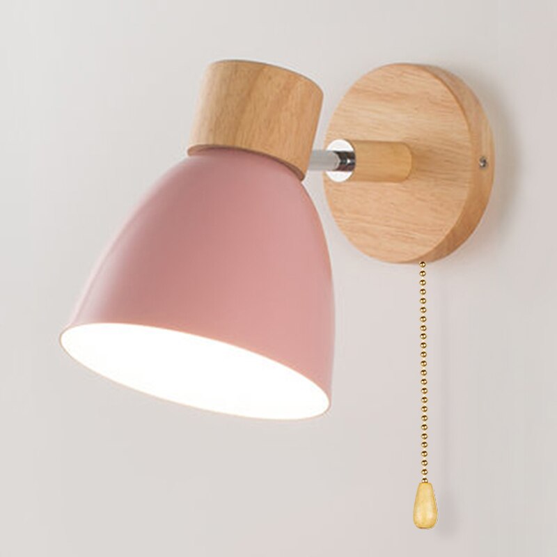 Yadiel - Scandinavische houten wandlamp