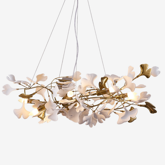 OliviaLeaf - Elegante hanglamp in ginkgo-vorm