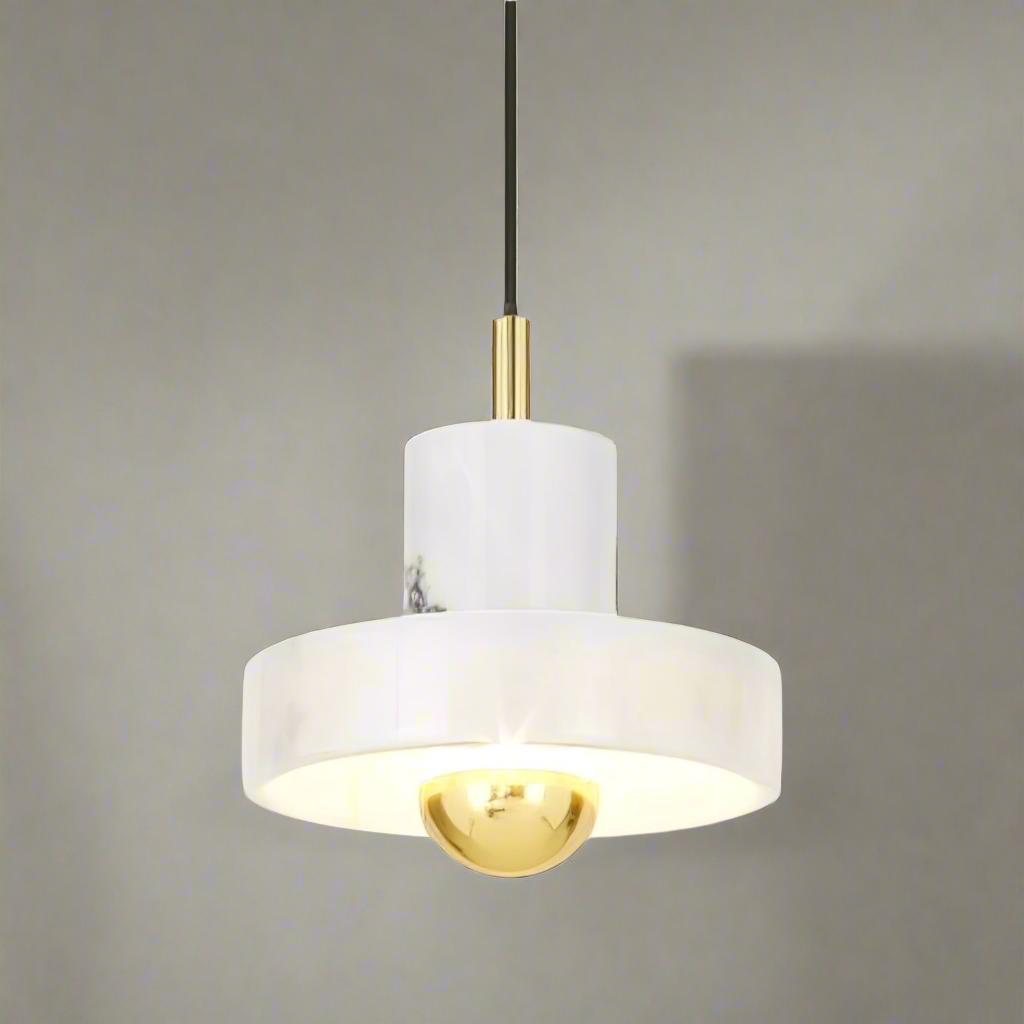 LueurMarble - Chique Hanglamp van Marmer