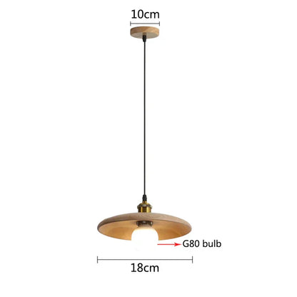 NordicNook - Scandinavische Houten Hanglamp