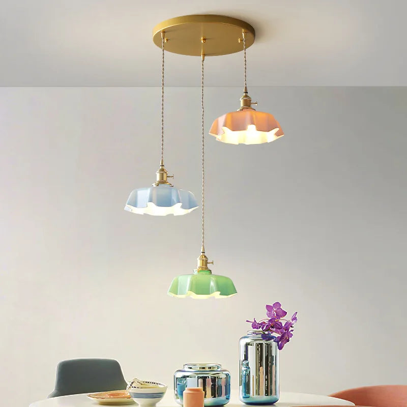 FrenchElegance - Hanglamp van Messing