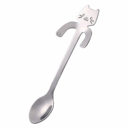 CatSpoon - Mini Roestvrijstalen Kattenlepel