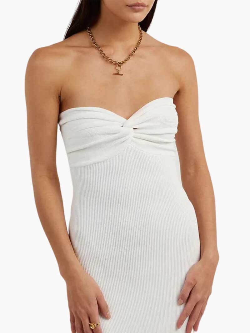 Tora - Casual Strapless Jurk voor Vrouwen