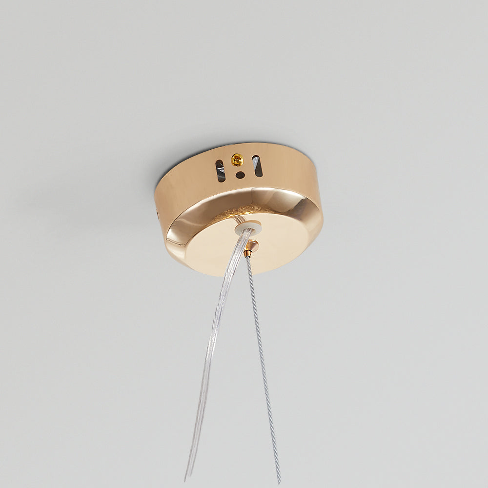 Lili Design LED Hanglampen Wit Gouden Metaal Woonkamer Eetkamer