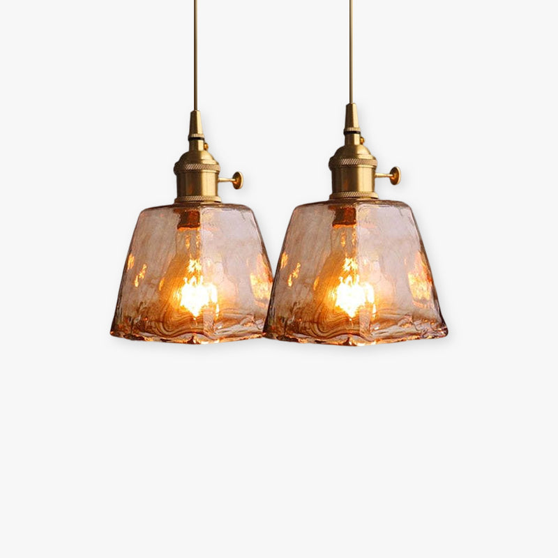 Vintagea - LED Retro Hanglamp in Goud Metaal