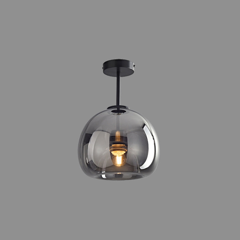 Goldenova - Chic Ronde Plafondlamp in Zwart en Goud