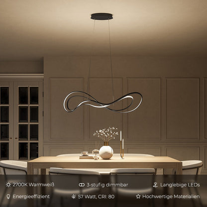 LumiMax - Dimbare LED Hanglamp met Warm Licht