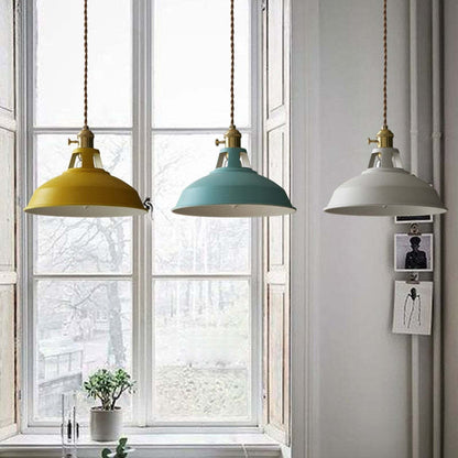 Morandi Moderne LED Hanglamp van Metaal voor Kleurrijke Slaap