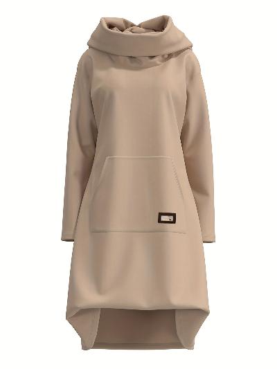 Jinky - Chique Hoodie Jurk voor Vrouwen