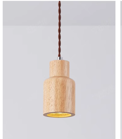 WoodenAura - Scandinavische houten hanglamp