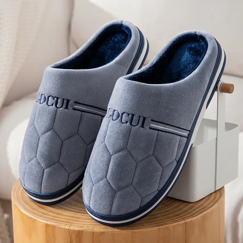 StylishStride - Blauwe pantoffels voor optimaal comfort