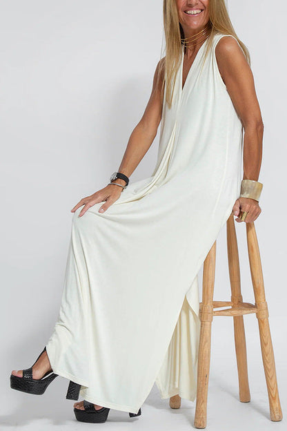 Deena - Flowing Maxi Dress met Cardigan